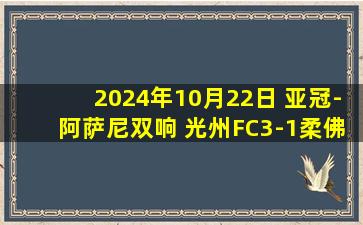 2024年10月22日 亚冠-阿萨尼双响 光州FC3-1柔佛新山